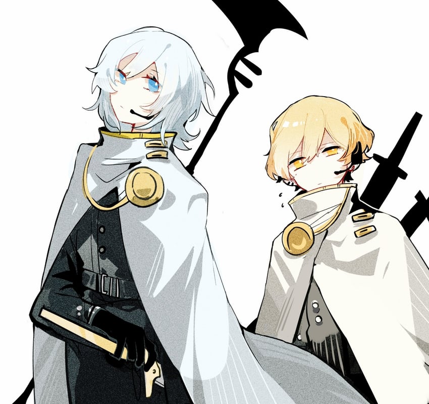 faust and sinclair (project moon and 2 more) drawn by aislan