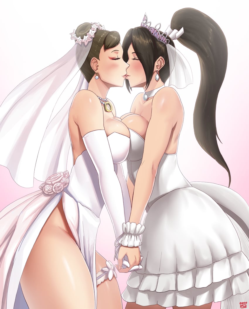 chun-li and shiranui mai (street fighter and 1 more) drawn by finalcake