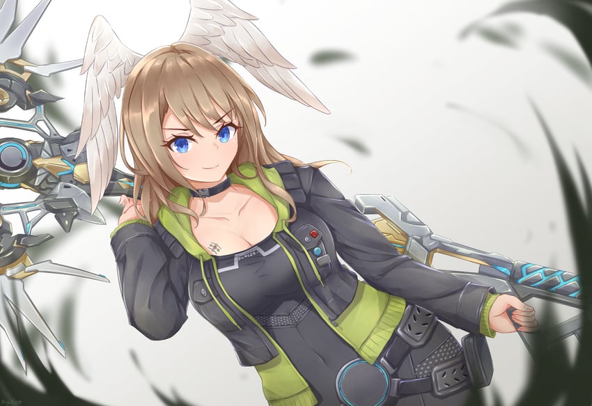 eunie (xenoblade chronicles and 1 more) drawn by kyl490