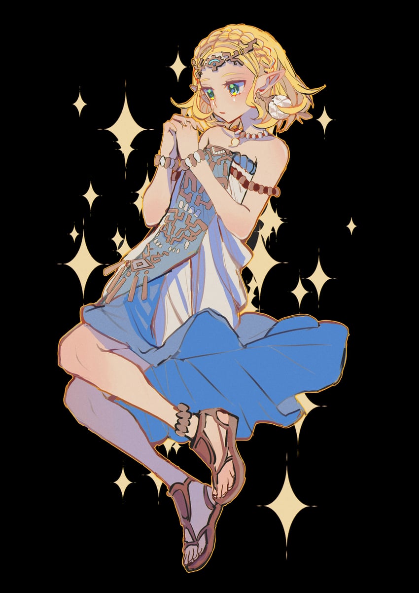 princess zelda (the legend of zelda and 1 more) drawn by shocho_(shaojiujiu)