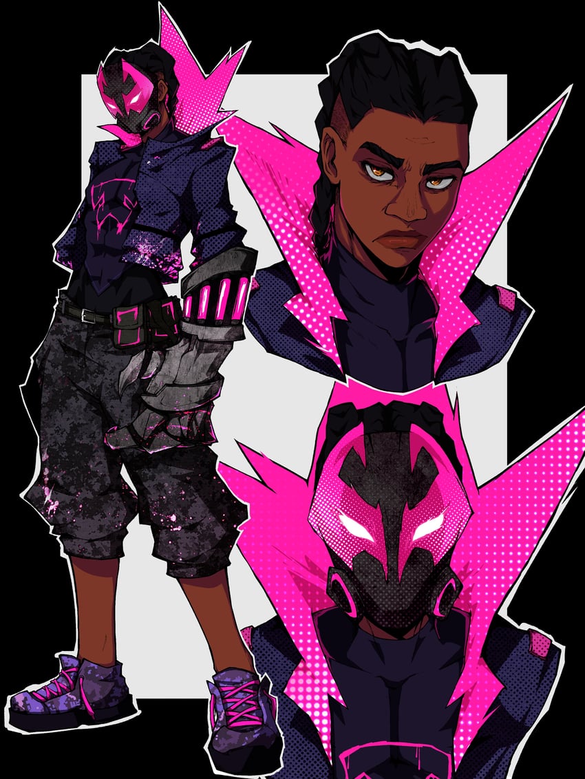miles g. morales and prowler (marvel and 3 more) drawn by kekel