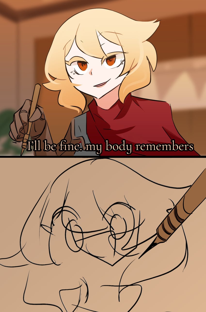 centurii-chan (original and 1 more) drawn by centurii-chan