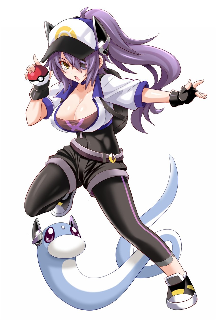 tenryuu, female protagonist, and dratini (kantai collection and 2 more) drawn by konno_tohiro
