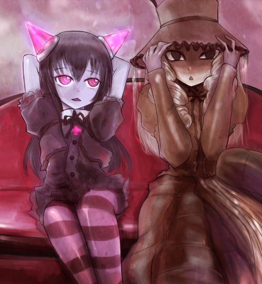 chrome and melk (mon-musu quest!) drawn by un_do