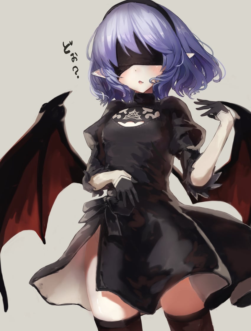 remilia scarlet and 2b (touhou and 2 more) drawn by ei_tantan
