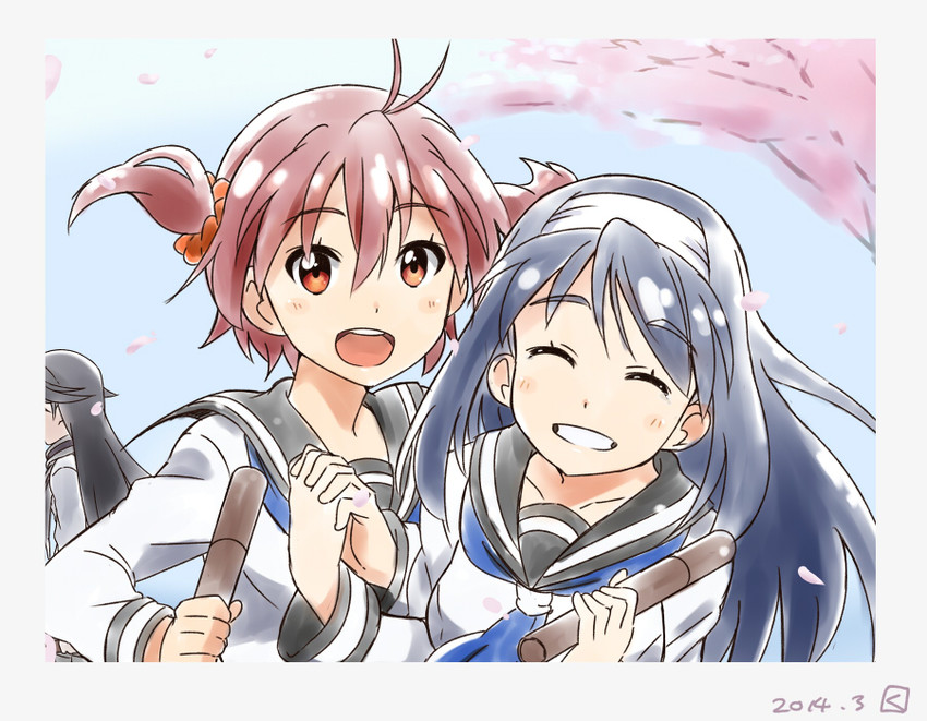 isshiki akane, futaba aoi, and kuroki rei (vividred operation) drawn by miyahara_takuya