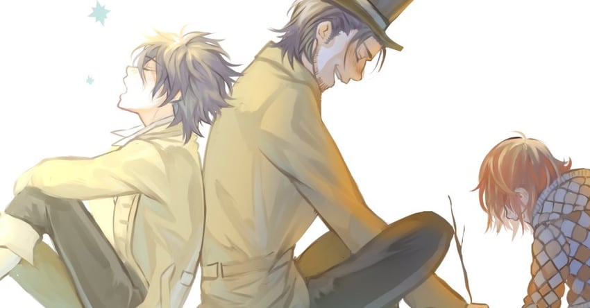 allen walker, nea d campbell, and mana walker (d.gray-man) drawn by oyakorodesu
