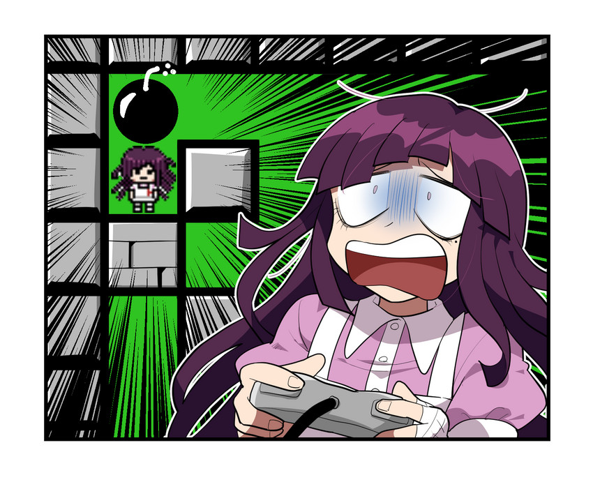 tsumiki mikan (danganronpa and 2 more) drawn by furukawa_(yomawari)