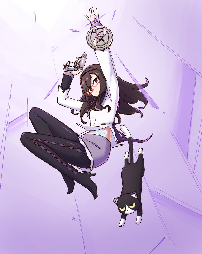 akemi homura, yakushiji megumi, shippou, and cristina valenzuela (mahou shoujo madoka magica and 1 more) drawn by liveactors