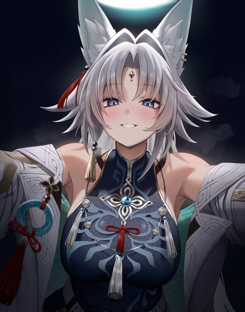 feixiao (honkai and 1 more) drawn by vitaminechan