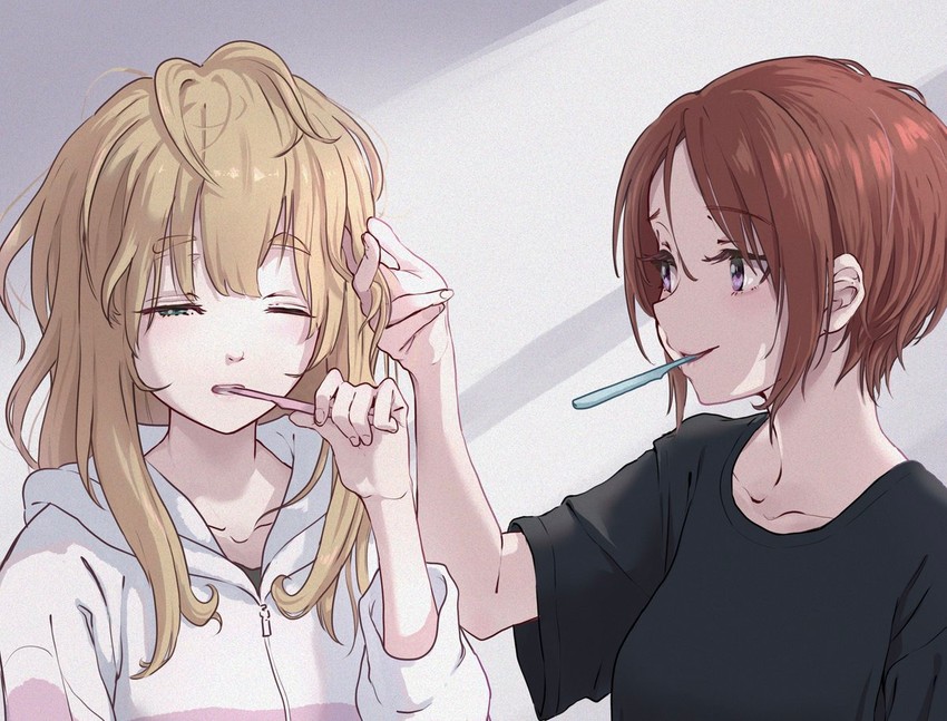 nakagawa natsuki and yoshikawa yuuko (hibike! euphonium) drawn by hasisisissy