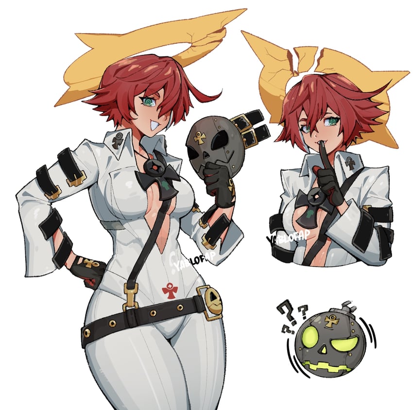 jack-o' valentine and dorpos (guilty gear and 1 more) drawn by alohapz