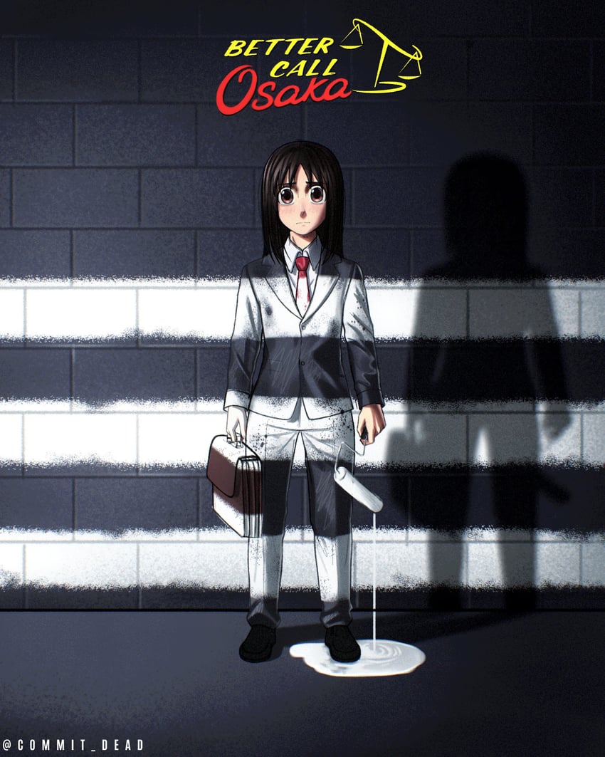 kasuga ayumu (azumanga daioh and 2 more) drawn by commit_dead