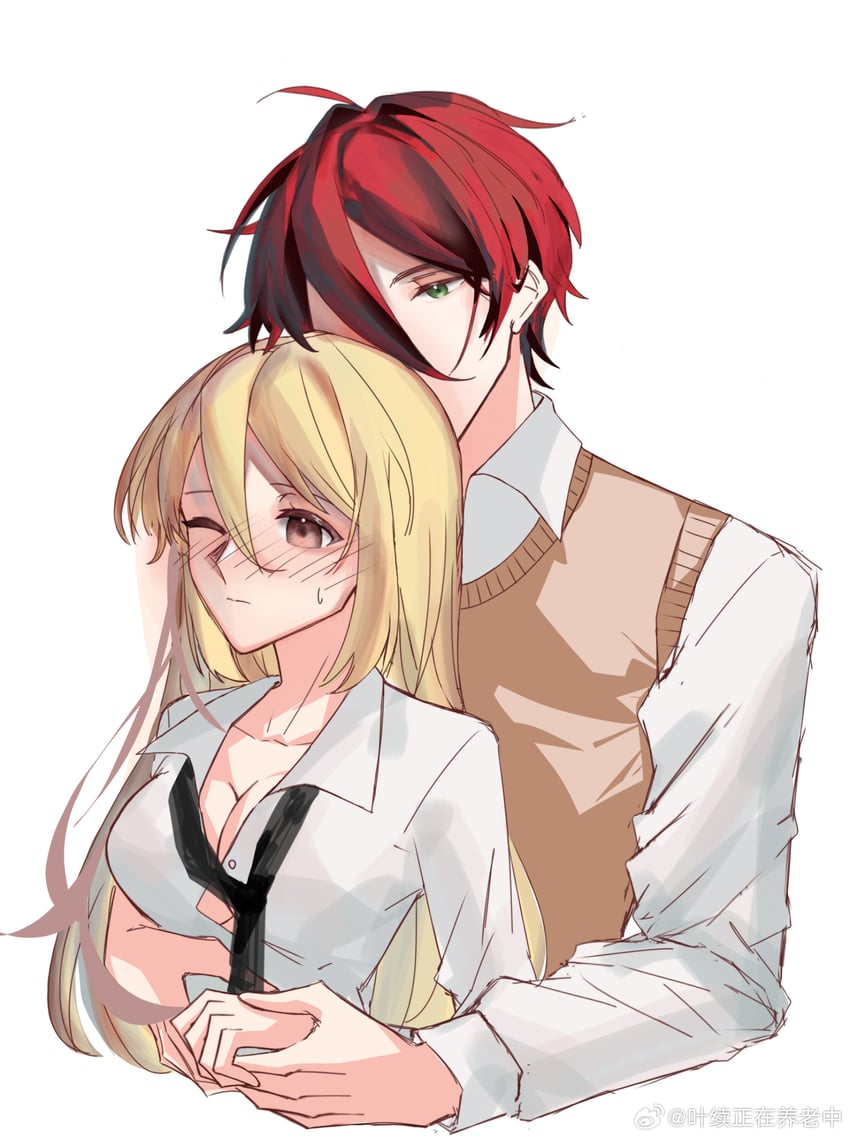 ma hongjun and bai chenxiang (douluo dalu) drawn by ye_xu_zhengzai_yanglao_zhong