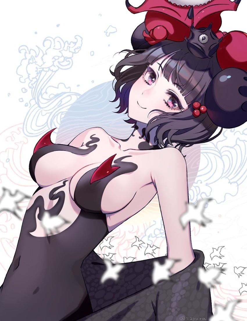 katsushika hokusai (fate and 1 more) drawn by yuura