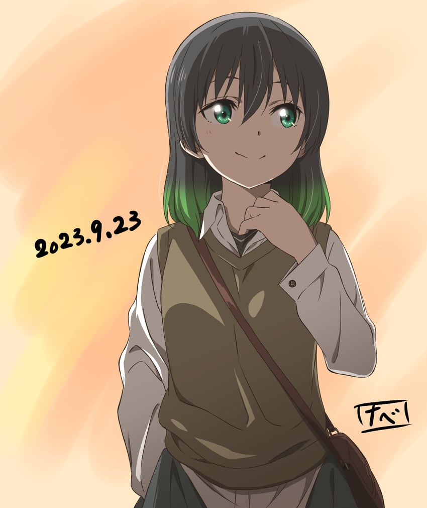 takasaki yu (love live! and 1 more) drawn by watanabe_keisuke