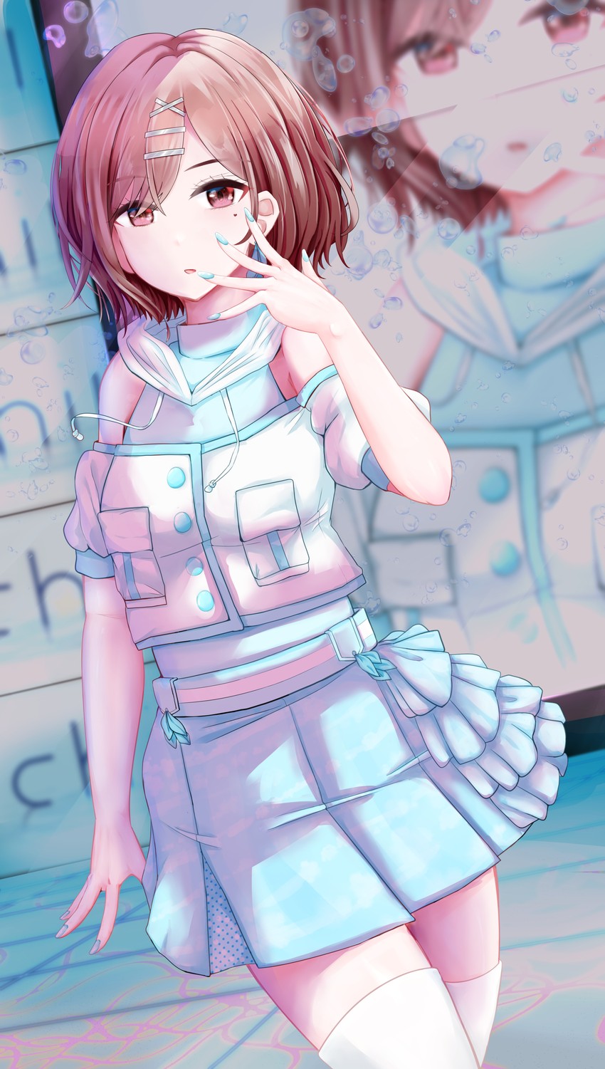 higuchi madoka (idolmaster and 1 more) drawn by youyu_(puch40435)
