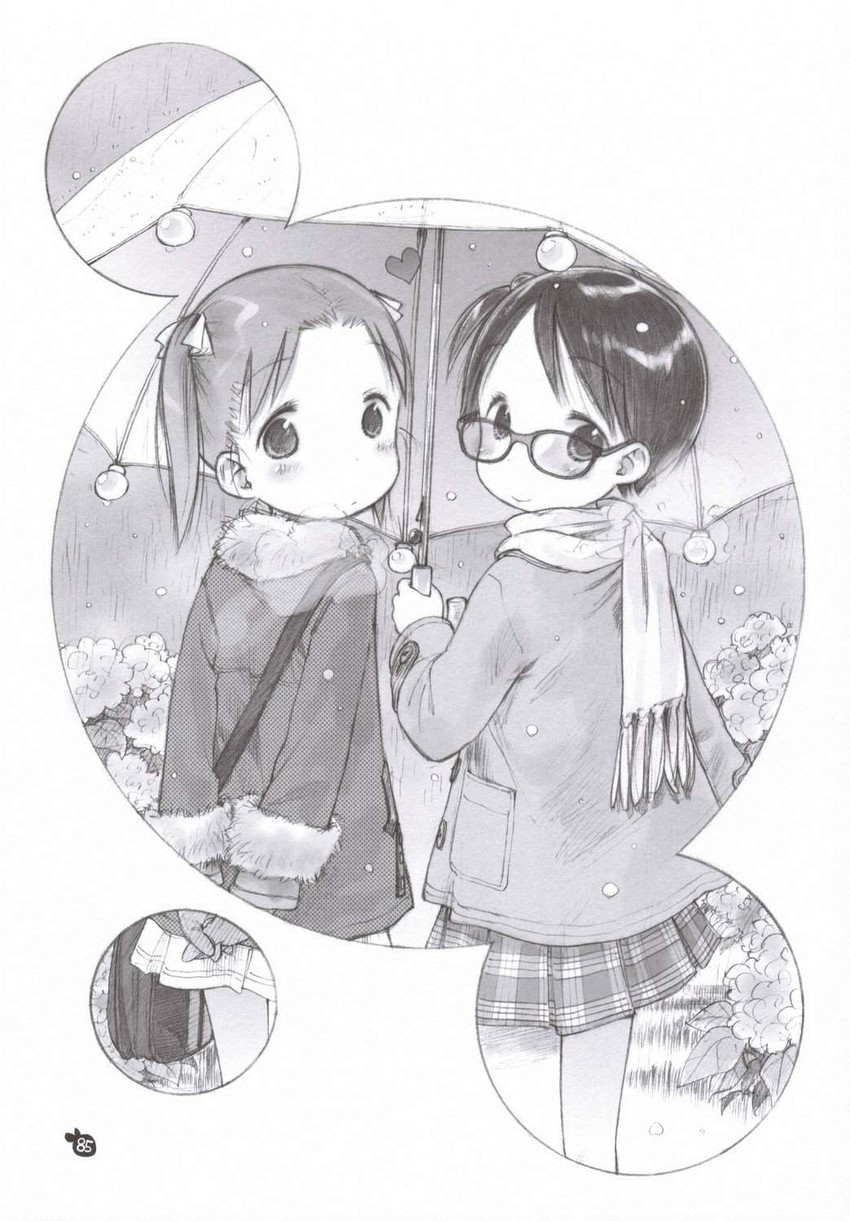 itou chika and matsuoka miu (ichigo mashimaro) drawn by barasui