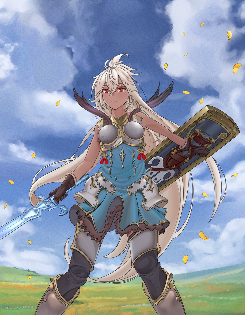 zooey (granblue fantasy and 1 more) drawn by quatthro