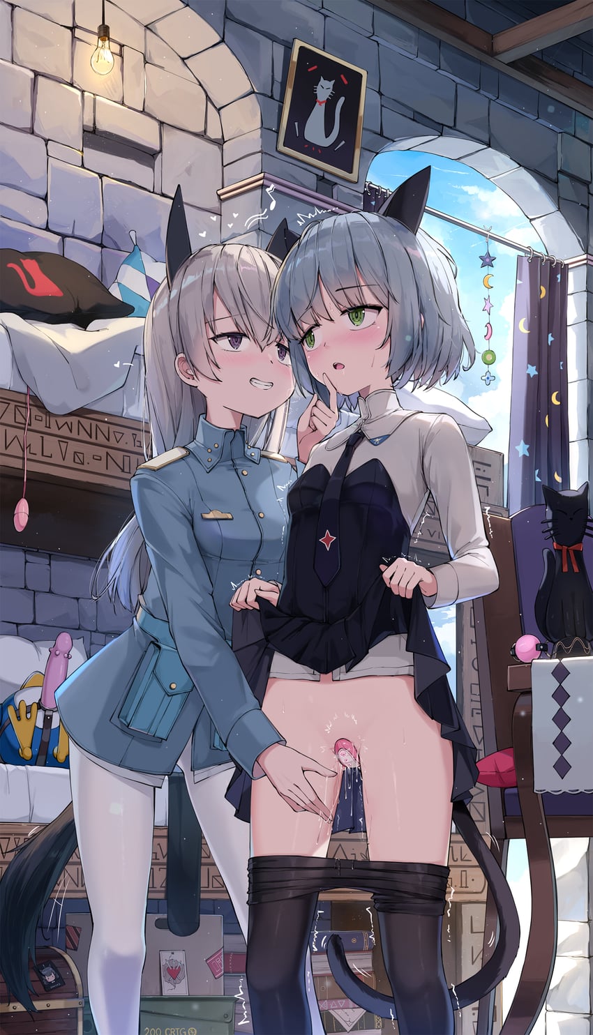 sanya v. litvyak and eila ilmatar juutilainen (world witches series and 3 more) drawn by liclac