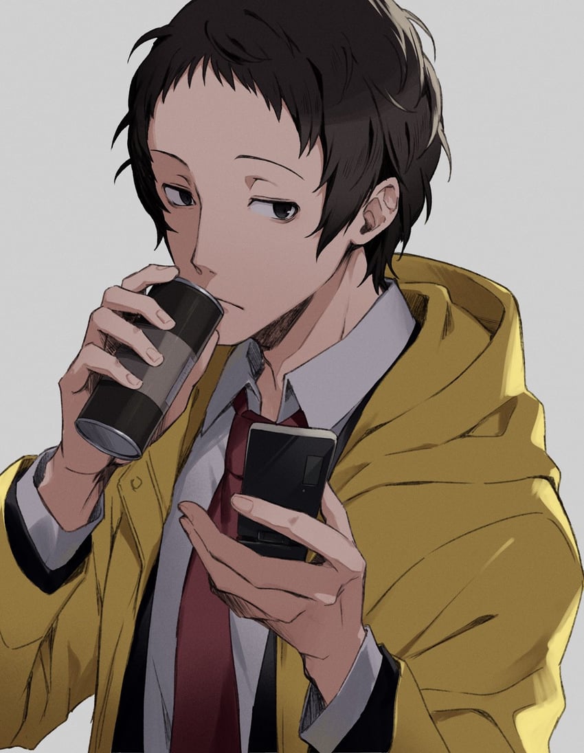 adachi tooru (persona and 1 more) drawn by yoshino_saku
