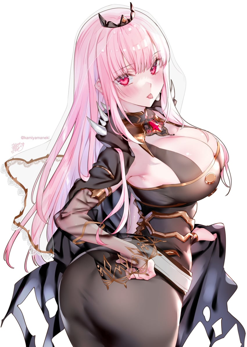 mori calliope (hololive and 1 more) drawn by kamiya_maneki