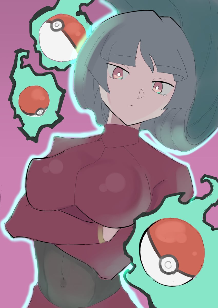 sabrina (pokemon and 1 more) drawn by fujiike_yuu