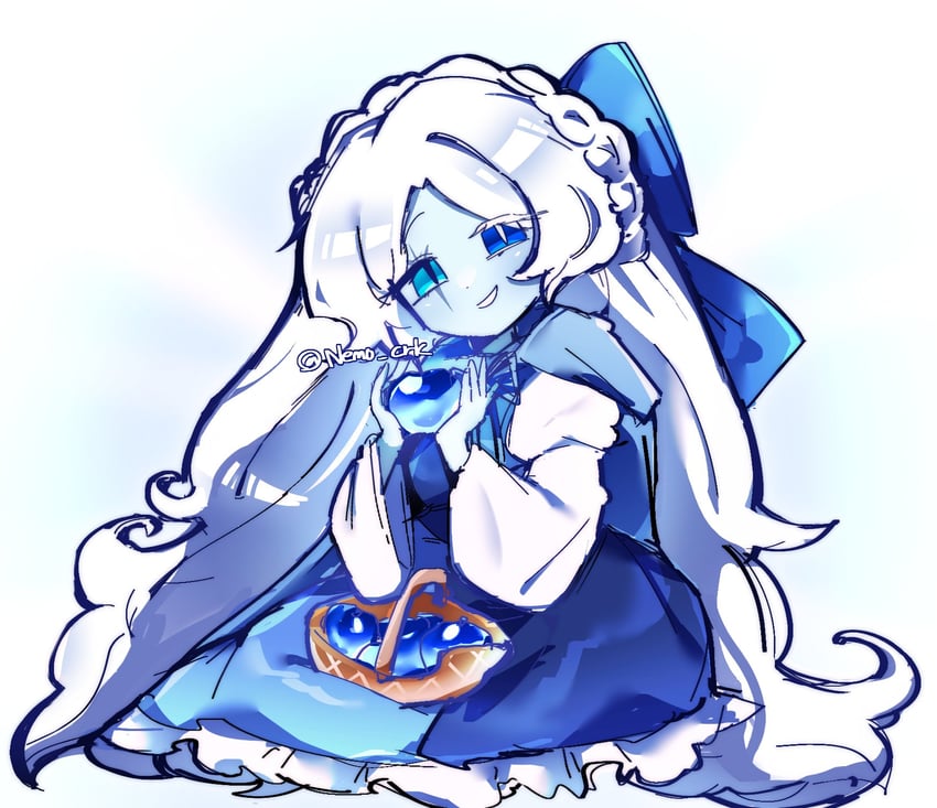 shadow milk cookie (cookie run and 1 more) drawn by nemo_00822