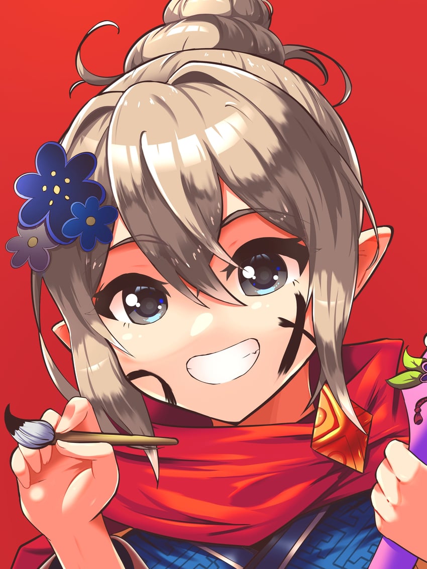female kana (fire emblem and 2 more) drawn by keldancon