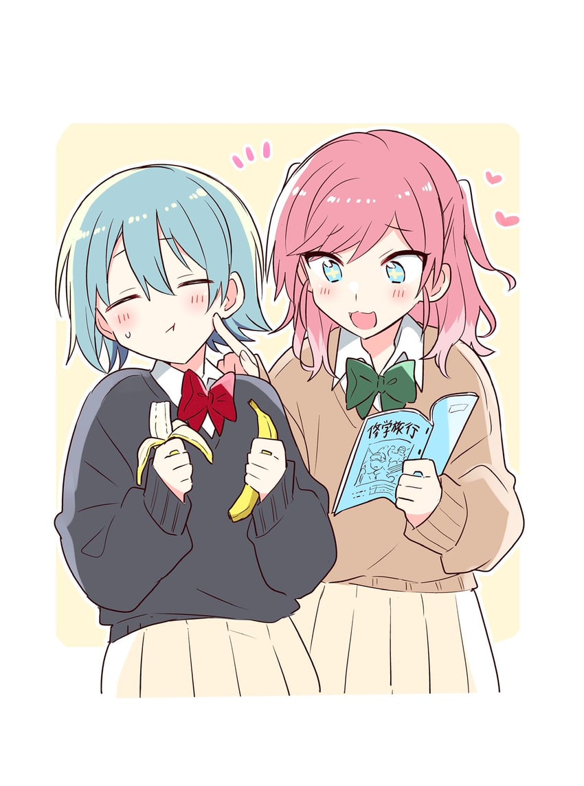 makita yuzu and kamiya nanase (doushitara osananajimi no kanojo ni naremasu ka!?) drawn by yasaka_syu