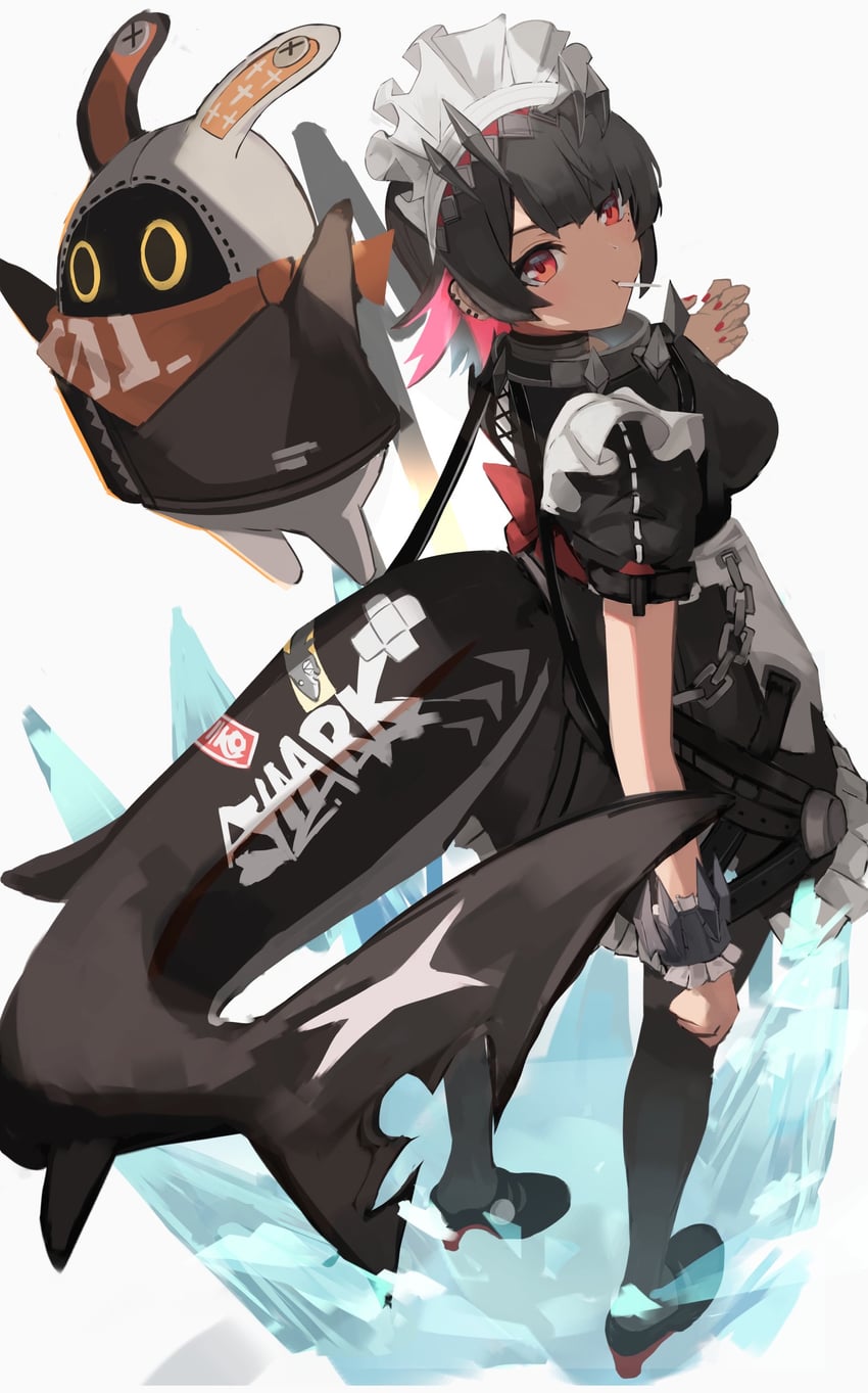 ellen joe and eous (zenless zone zero) drawn by yuki_(user_hvtx5583)