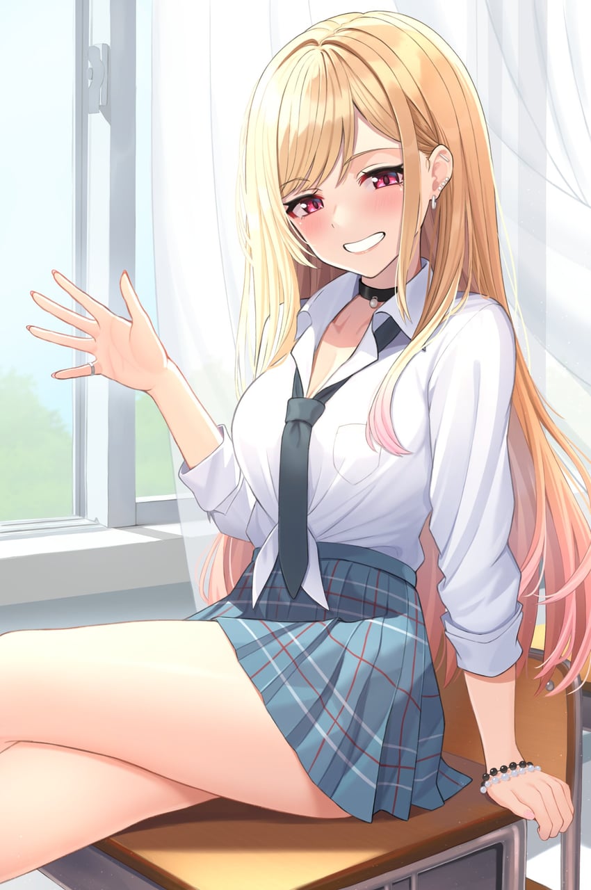 kitagawa marin (sono bisque doll wa koi wo suru) drawn by mutenka_(plfgb)