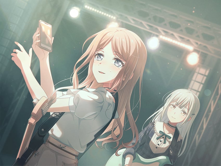 nagasaki soyo and wakaba mutsumi (bang dream! and 1 more)