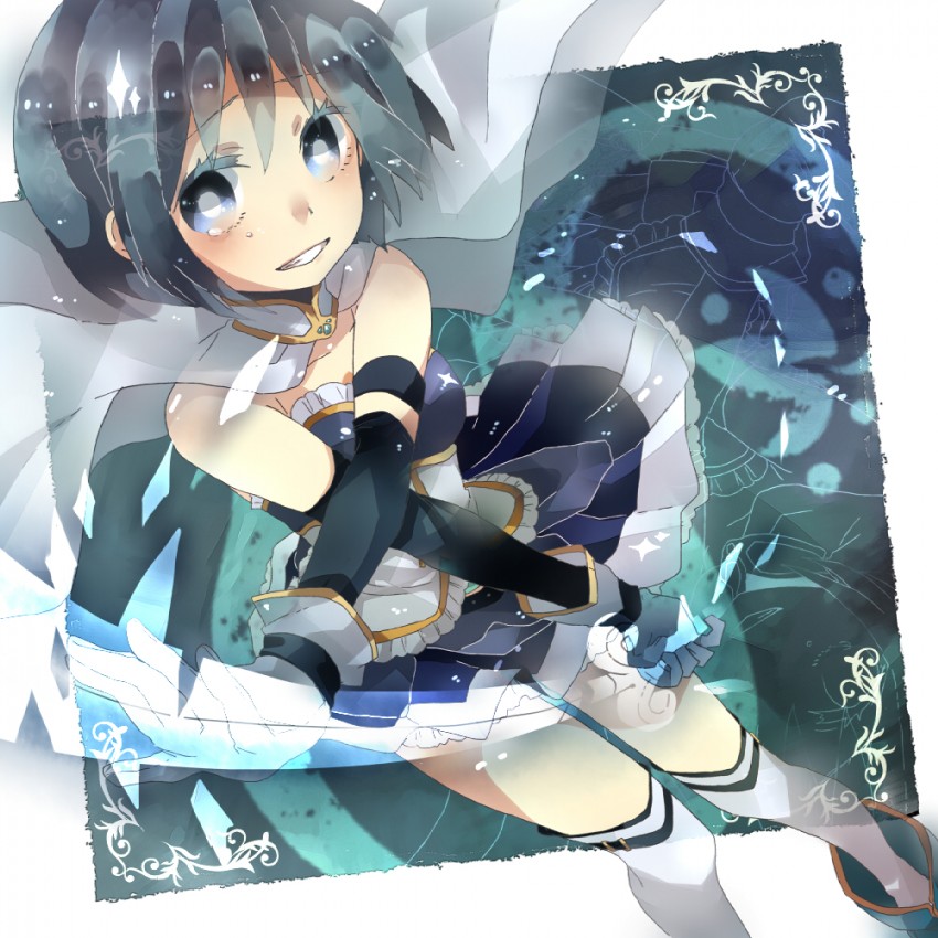miki sayaka (mahou shoujo madoka magica) drawn by isa_(suisuihoi)
