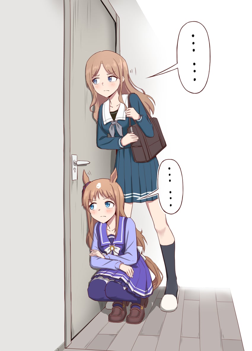 nagasaki soyo and grass wonder (umamusume and 2 more) drawn by anglediana