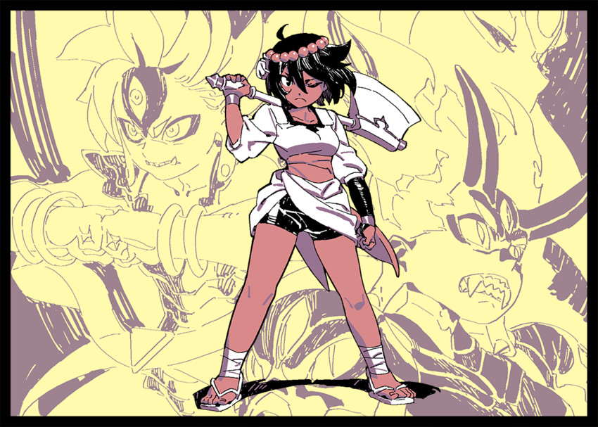 ajna and heruka (indivisible) drawn by yoshinari_you