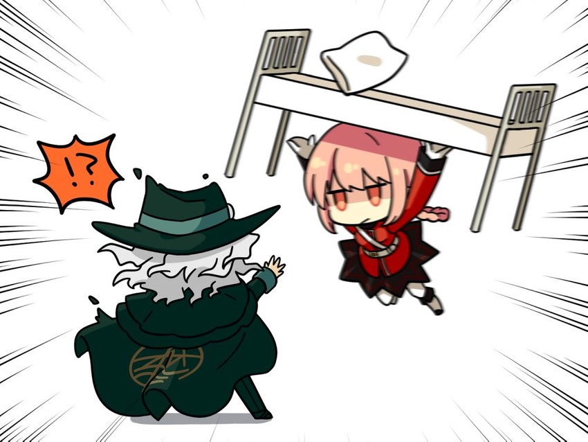 florence nightingale and edmond dantes (fate and 1 more) drawn by rain_leyley