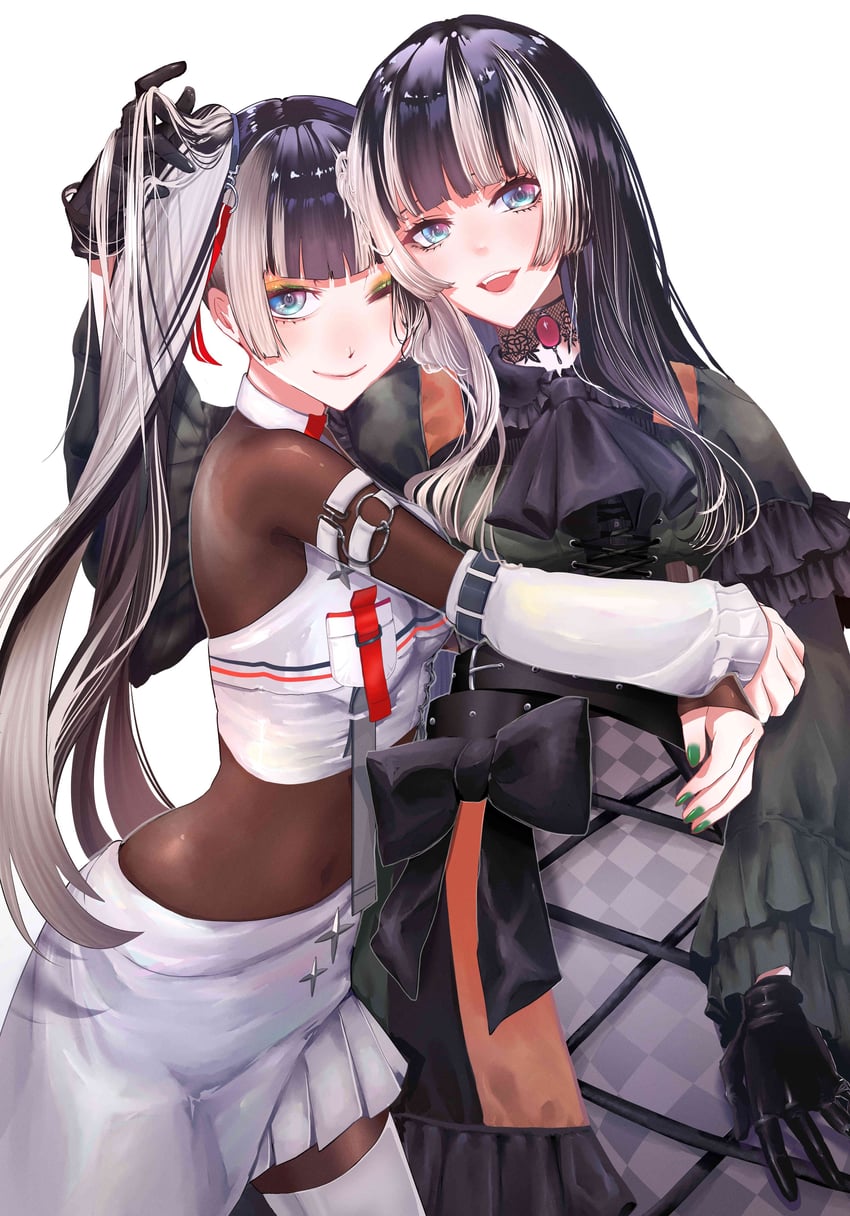 juufuutei raden (hololive and 1 more) drawn by chiyokurayuki
