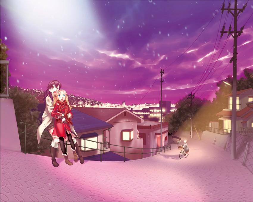 nakagawa minato and matsuda otome (hoshikawa ginza yonchoume) drawn by kurogane_ken