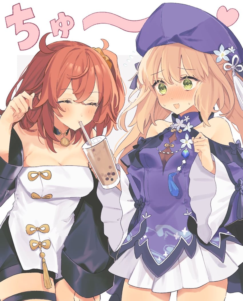 artoria pendragon, fujimaru ritsuka, and artoria caster (fate and 1 more) drawn by uxco0