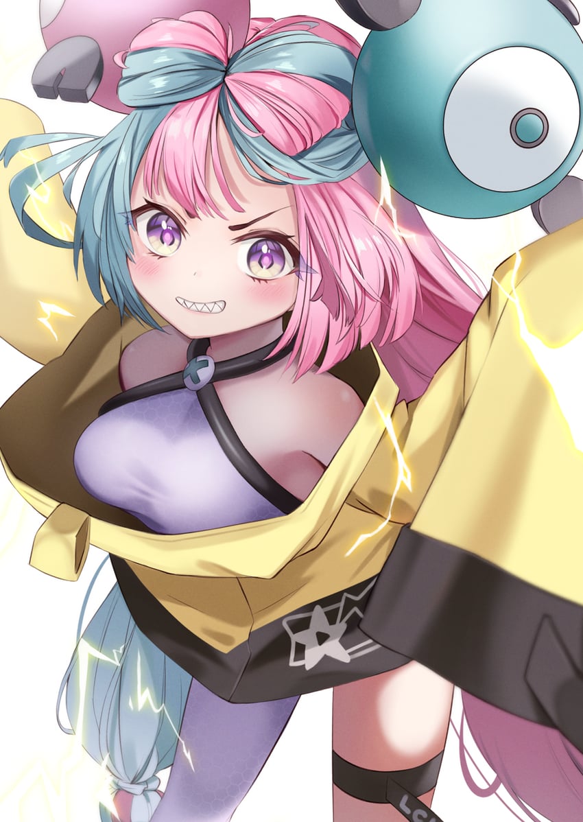 iono (pokemon and 1 more) drawn by yutoriko_(candy0905)