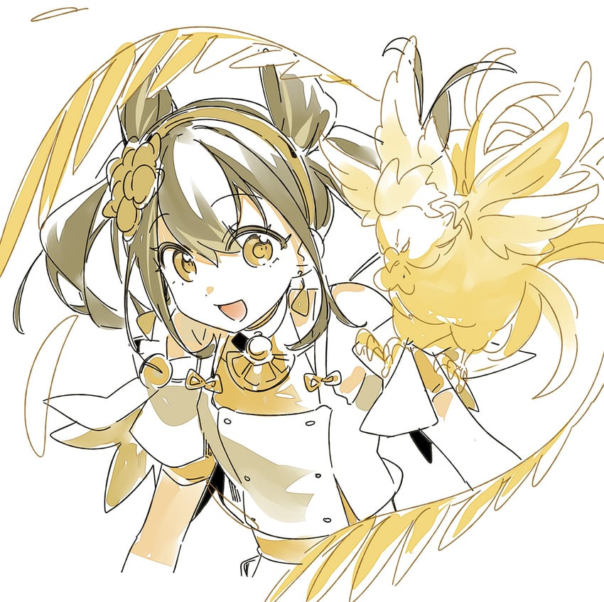 ohime the manifested mikanko (yu-gi-oh!) drawn by 3_ma_me
