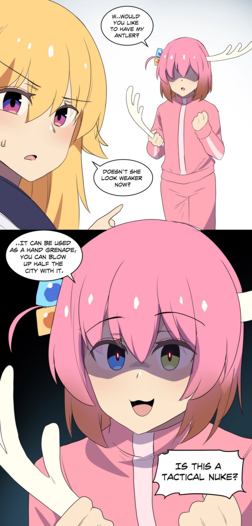 gotoh hitori, shikanoko noko, and koshi torako (bocchi the rock! and 1 more) drawn by hinghoi