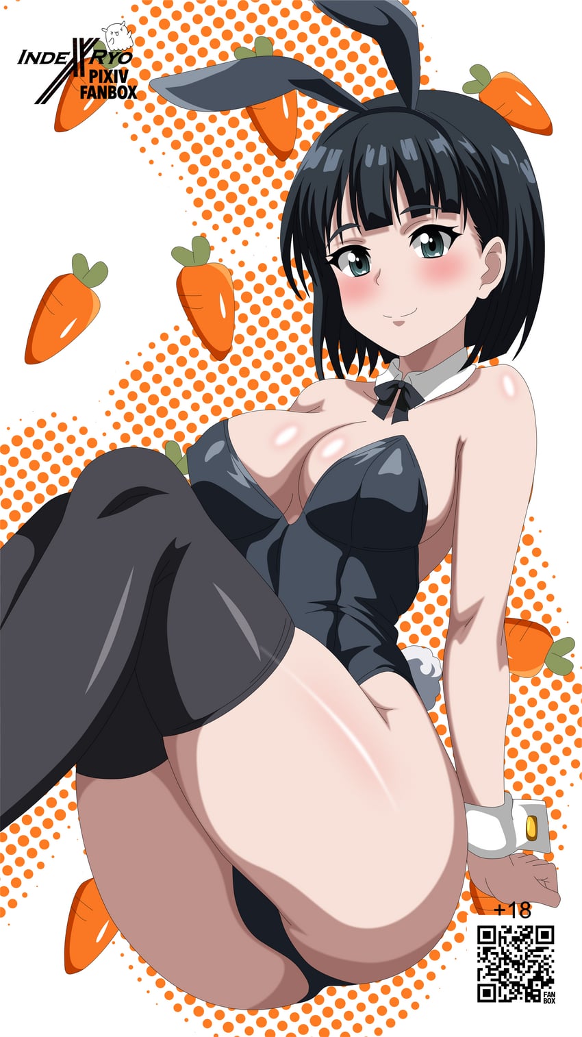 kirigaya suguha (sword art online) drawn by indexxryo
