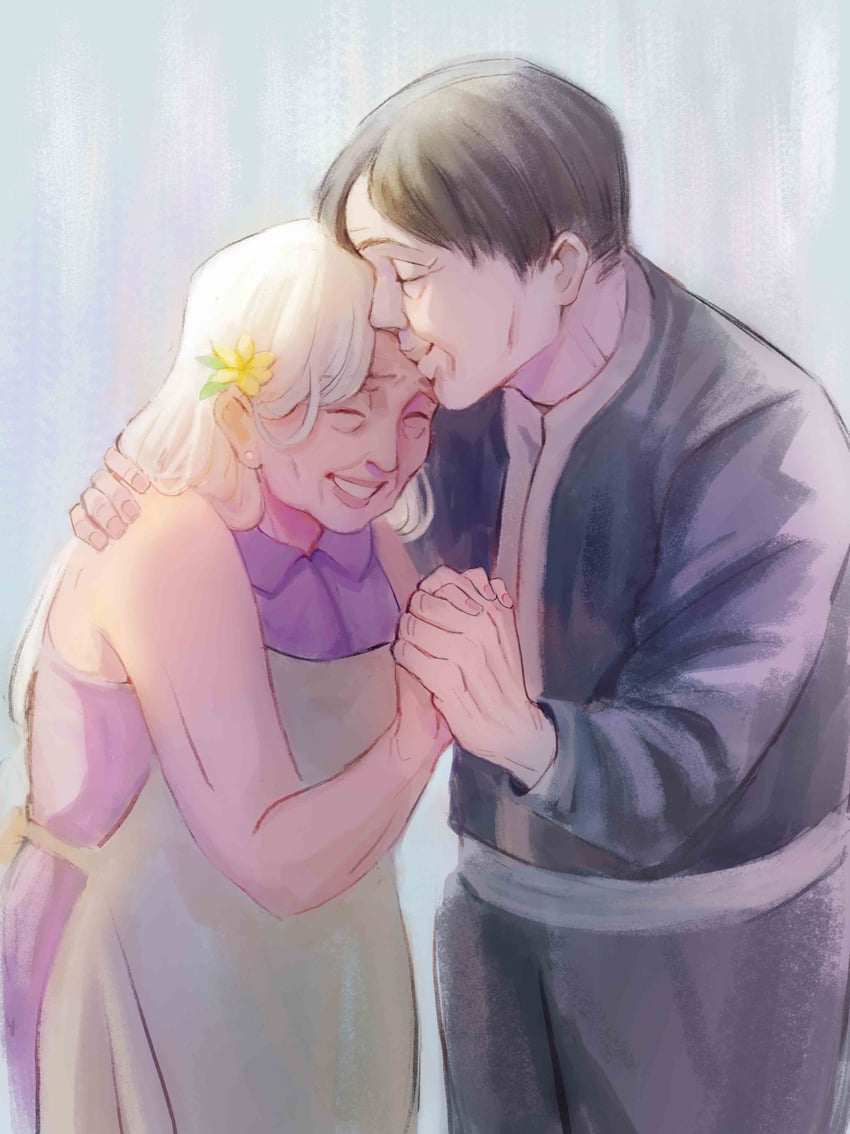 yamanaka ino and sai (naruto and 1 more) drawn by xmonday_mintx