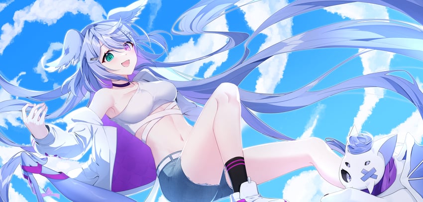 elira pendora and pikl (nijisanji and 1 more) drawn by nellung_fpfm