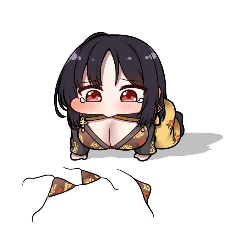 moran (goddess of victory: nikke) drawn by hollyeung