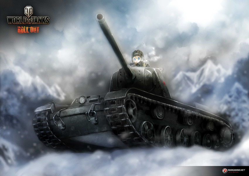 world of tanks and 1 more drawn by kei_(keigarou)