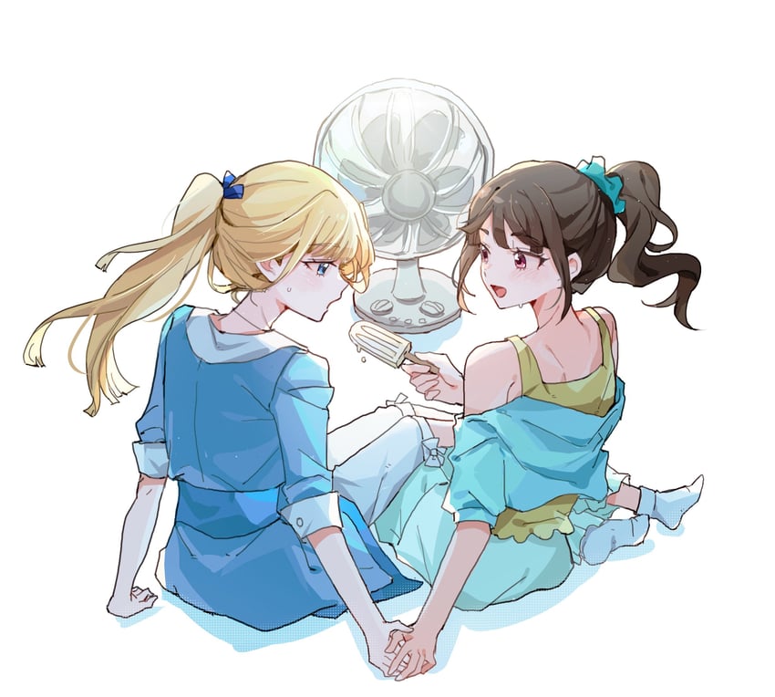 nekoyashiki yuki and nekoyashiki mayu (precure and 1 more) drawn by xiongbingbisata