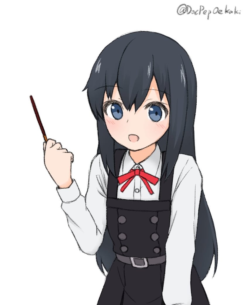 asashio and asashio kai ni (kantai collection) drawn by doc_pep